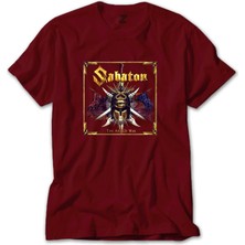 Sabaton The Art Of War Kırmızı Tişört Liyada