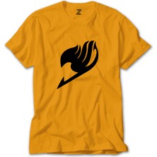 Fairy Tail Logo Sarı Tişört Liyada