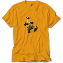 Buz Devri Sit Sarı Tişört Liyada