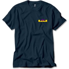 Lebron J. Logo Color Lacivert Tişört Liyada
