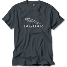 Jaguar Logo 2 Füme Tişört Liyada