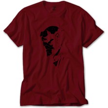 Hellboy Face Kırmızı Tişört Liyada