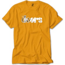 The Doors Logo Sarı Tişört Liyada