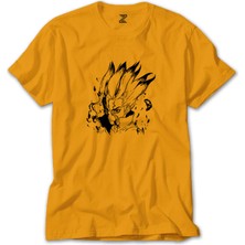 Dr.stone Face Sarı Tişört Liyada