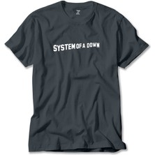 System Of A Down Yazı Füme Tişört Liyada