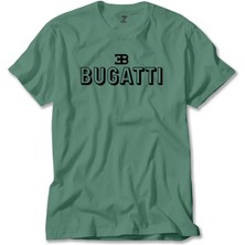 Bugatti Text Yeşil Tişört Liyada
