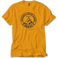 Everest Base Camp Nepal Sarı Tişört Liyada