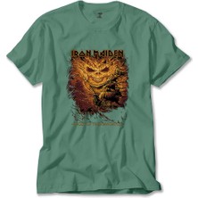 Iron Maiden Ghost Of The Navigator Yeşil Tişört Liyada