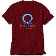 God Of War Ragnarok Is Coming Kırmızı Tişört Liyada