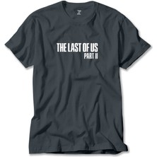 The Last Of Us 2 Text Füme Tişört Liyada