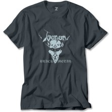 Venom Black Metal Silver Füme Tişört Liyada