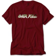 Overkill Logo Kırmızı Tişört Liyada