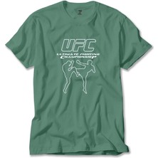 Ufc Kick Yeşil Tişört Liyada