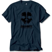 Call Of D. Black Ghosts Lacivert Tişört Liyada