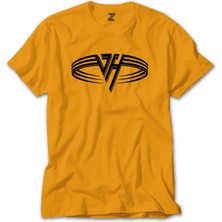 Van Halen Tribute Sarı Tişört Liyada