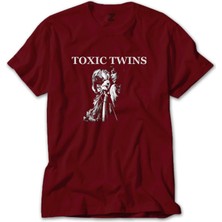 Aerosmith Toxic Twins Kırmızı Tişört Liyada