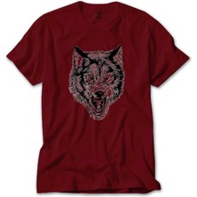White Wolf Kırmızı Tişört Liyada