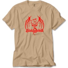 Blind Guardian Dragon Red Krem Tişört Liyada