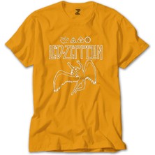 LED Zeppelin Zoso Icarus Sarı Tişört Liyada