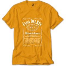 Lana Del Rey Ultraviolence Sarı Tişört Liyada