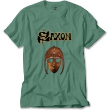 Saxon Killing Ground Yeşil Tişört Liyada