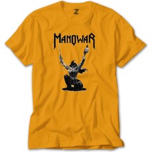 Manowar The Triumph Of Steel Sarı Tişört Liyada