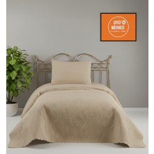 Tek Kişilik 2 Parça Ultrasonik Kapitoneli Yatak Örtüsü