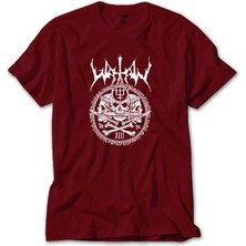Watain Black Metal Band Kırmızı Tişört Liyada