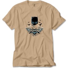 Batman Head Krem Tişört Liyada