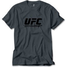 Ufc Logo Ultimate Championship Füme Tişört Liyada