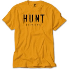 Hunt Showdown Black Text Sarı Tişört Liyada