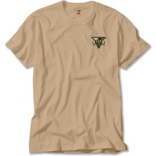 Gta Five Green Logo Krem Tişört Liyada