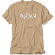 Kurban Text Krem Tişört Liyada