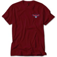 Atlanta Hawks Logo Kırmızı Tişört Liyada