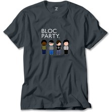 Bloc Party Grup Füme Tişört Liyada