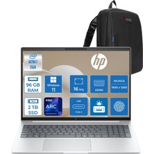 Hp Elitebook 8 G1I Intel® Core Ultra 7 255H 96GB Ddr5 2tb SSD Intel® Arc™ 140T 16" Wuxga (1920X1200) IPS 300NIT WIN11PRO Taşınabilir Bilgisayar AD3T0ETP29+ZETTAÇANTA