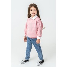 Kinderos Bb Taşlı Sweatshirt Kız Çocuk 3\'lü Takım - 26K 6333