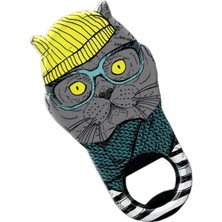 Kedi Şişe Açacağı Mıknatıs, Bira Kola Barmen Mutfak Barmen Için Buzdolabı Mıknatısı Silikon Metal Şişe Açacağı Metal Yenilik Sevimli Eğlenceli Şekil, Benzersiz Doğum Günü Bira Hediyeleri