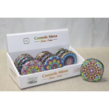 Falconex Taşlı El Aynası Yuvarlak Ince Model 4