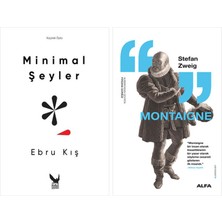 Alfa Yayınları Minimal Şeyler + Montaigne