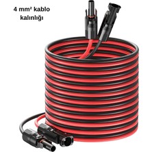 Reyvolt Solar Kablo Çap 4 Mm2 MC4SOKETLI
