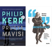 Alfa Yayınları Prusya Mavisi + Montaigne