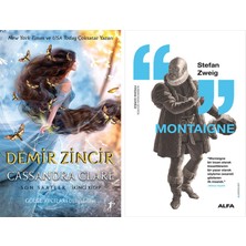 Alfa Yayınları Demir Zincir (Ciltli) + Montaigne