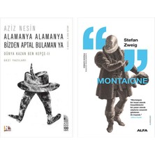 Alfa Yayınları Alamanya Alamanya Bizden Aptal Bulaman Ya + Montaigne