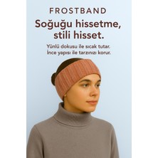 Frostband Serisi – Yünlü Kafa Kulak Bandı-Mercan Turuncu