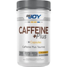 Bigjoy Sports Caffeine Plus 100 Kapsül 100 Servis Kafein, Taurin