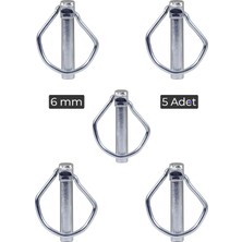 Güven 5 Adet Yaylı Pim 6mm