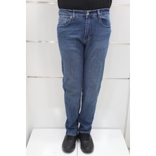 Wycliffe Jeans Denim Cartel Fistan Store Erkek Mavi Yüksek Bel Rahat Kesim Boru Paça Jean Pantolon