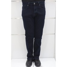 Hacker Fistan Store Erkek Yüksek Bel Rahat Kesim Boru Paça Büyük Beden Jean Pantolon