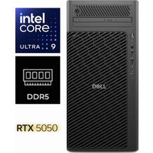 Dell Pro Max Tower T2 Ultra 9 285K FCT2250-K681 64GB 4tb Rtx 5050 8gb W11PRO Masaüstü Iş Istasyonu